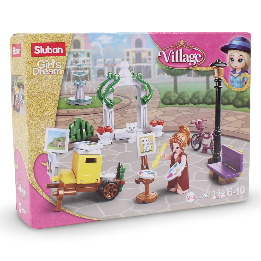 Sluban Girls Dream Park Building Set - 114 Pcs