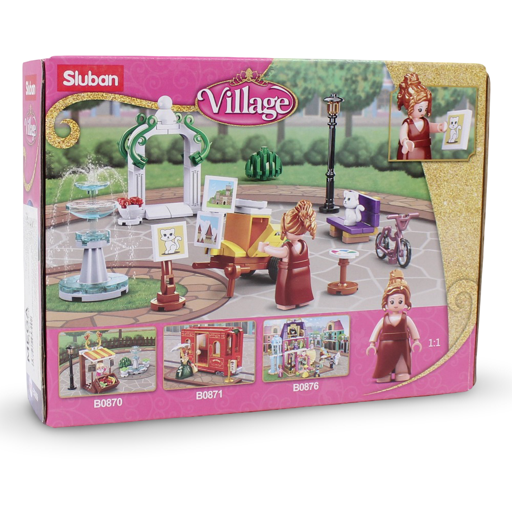 Sluban Girls Dream Park Building Set - 114 Pcs