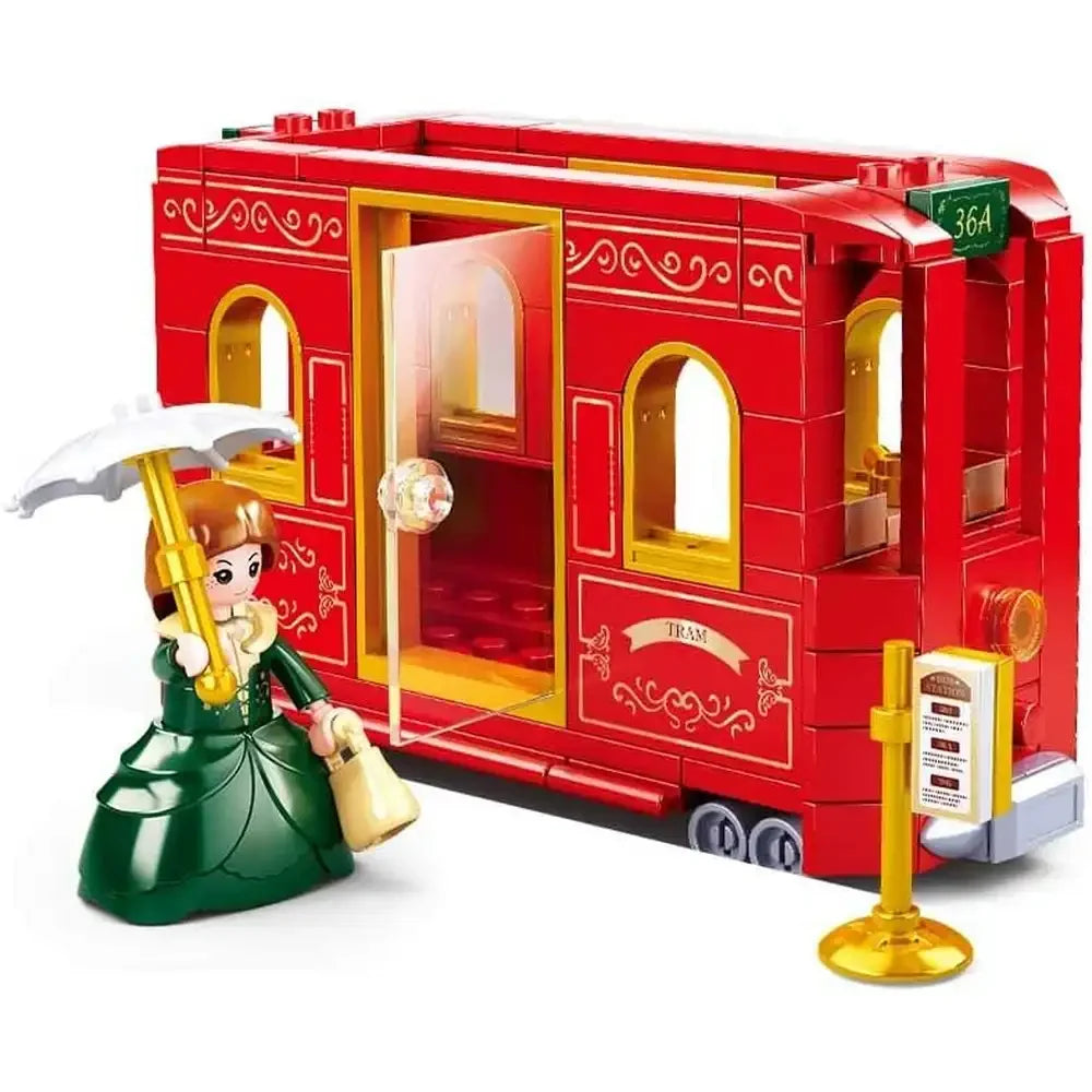Sluban Girls Dream The Classic Wagon Of Hope Building Set - 145 Pcs