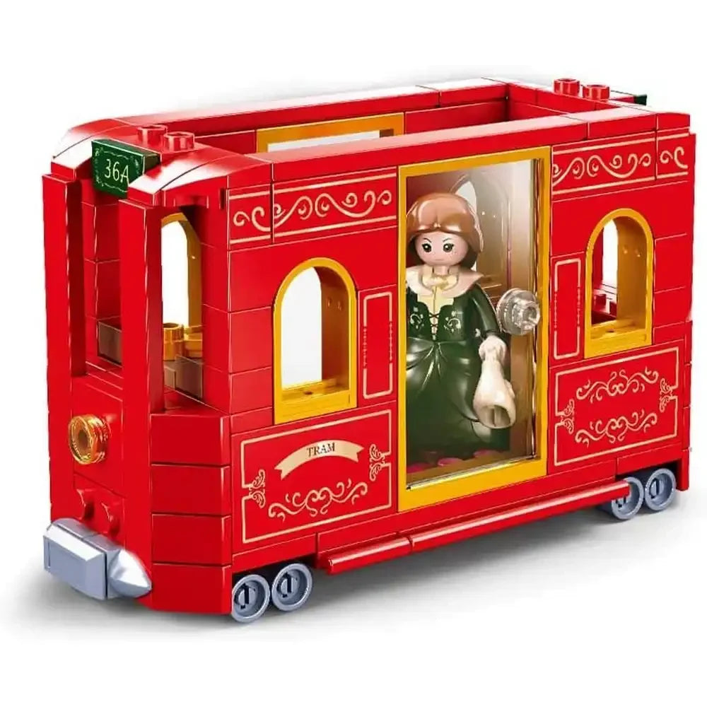 Sluban Girls Dream The Classic Wagon Of Hope Building Set - 145 Pcs