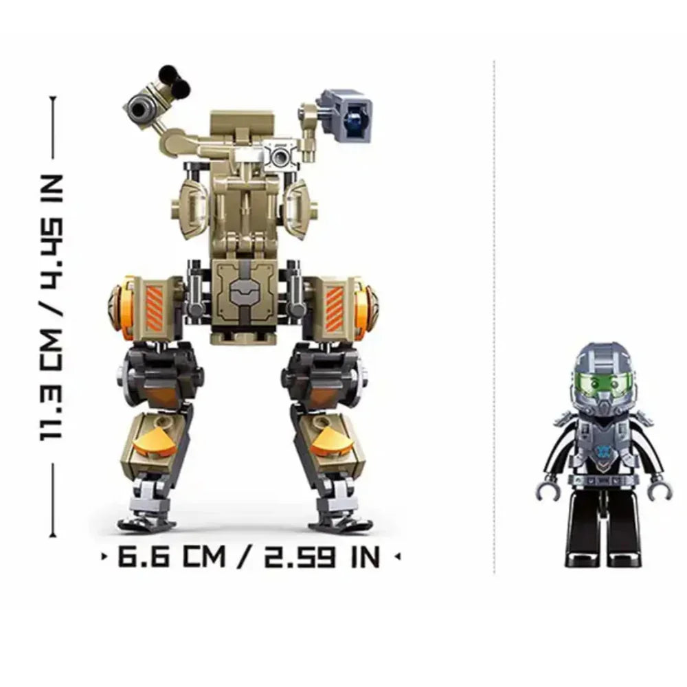 Sluban Atomic Uprising Storm Command Robot Building Blocks Set - 118 Pcs