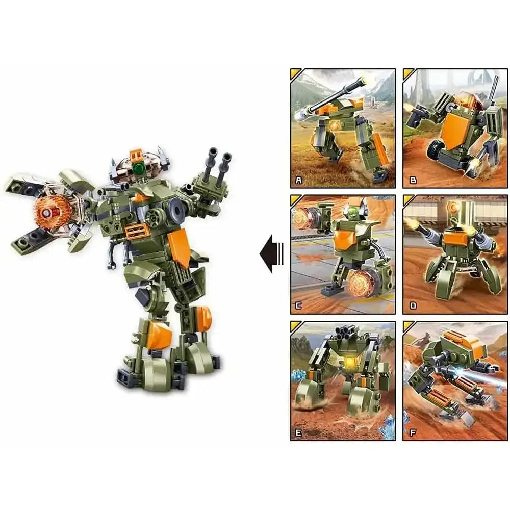 Sluban Atomic Uprising Storm 12 in 2 Building Blocks Set - 462 Pcs