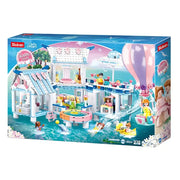 Sluban Girls Dream Swimming Pool by the Sea Bricks - 938 Pcs