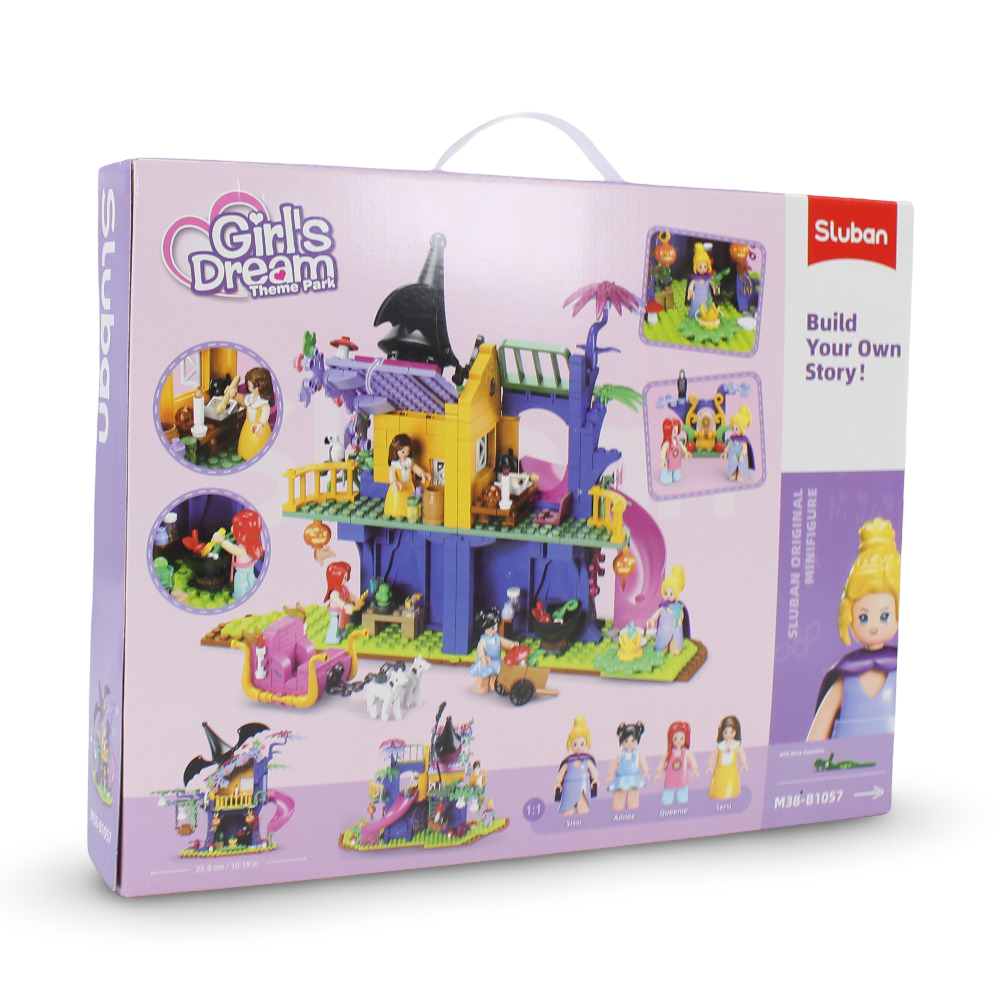 Sluban Girls Dream Magical Tree House - 435Pcs