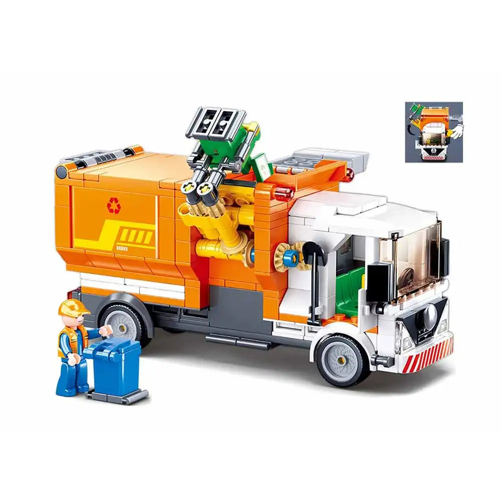 Sluban Town Garbage Truck - 326Pcs - Toys