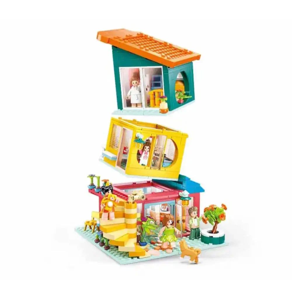 Sluban Girls Dream Jenga House - 571 Pcs
