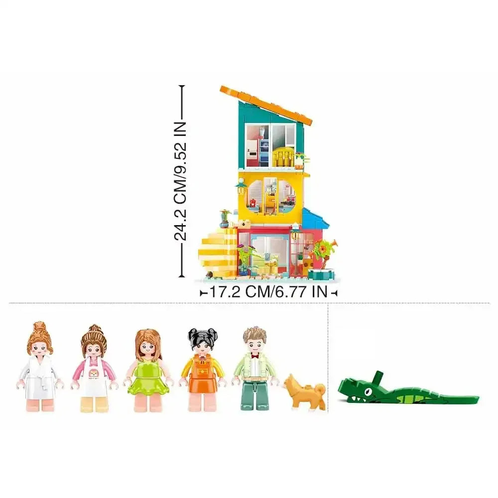 Sluban Girls Dream Jenga House - 571 Pcs