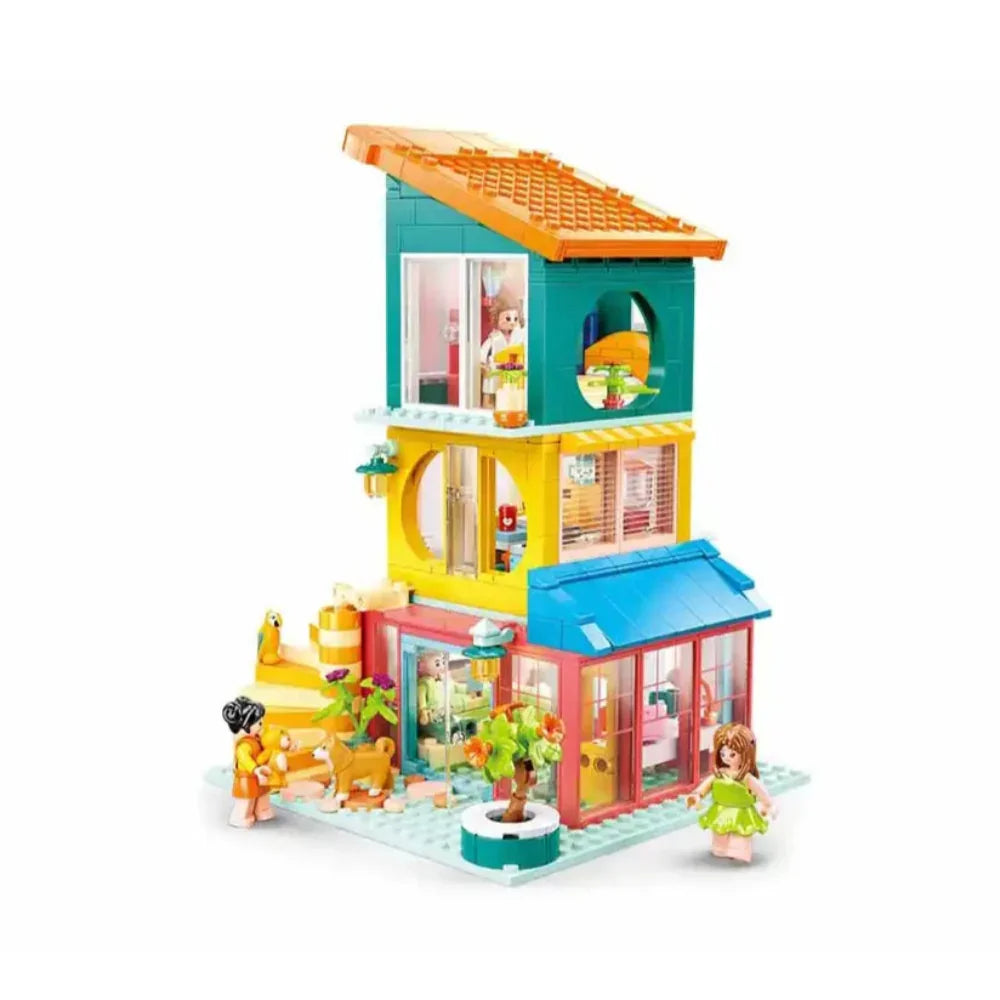 Sluban Girls Dream Jenga House - 571 Pcs