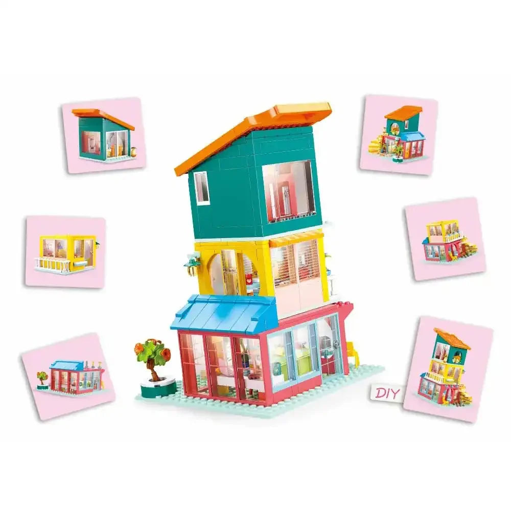 Sluban Girls Dream Jenga House - 571 Pcs