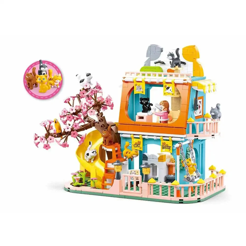 Sluban Girls Dream Jenga House - 571 Pcs