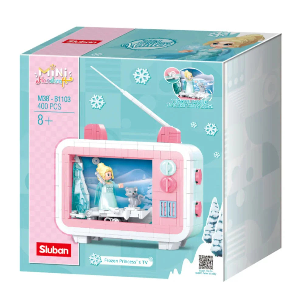 Sluban Mini Handcraft Frozen Princess's TV - 375 Pcs