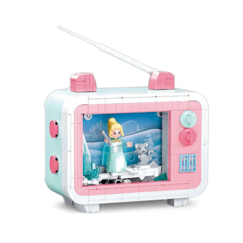 Sluban Mini Handcraft Frozen Princess's TV - 375 Pcs - Toys