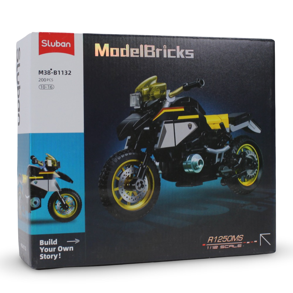 Sluban Model Bricks R1250 GS Motorcycle - 200Pcs
