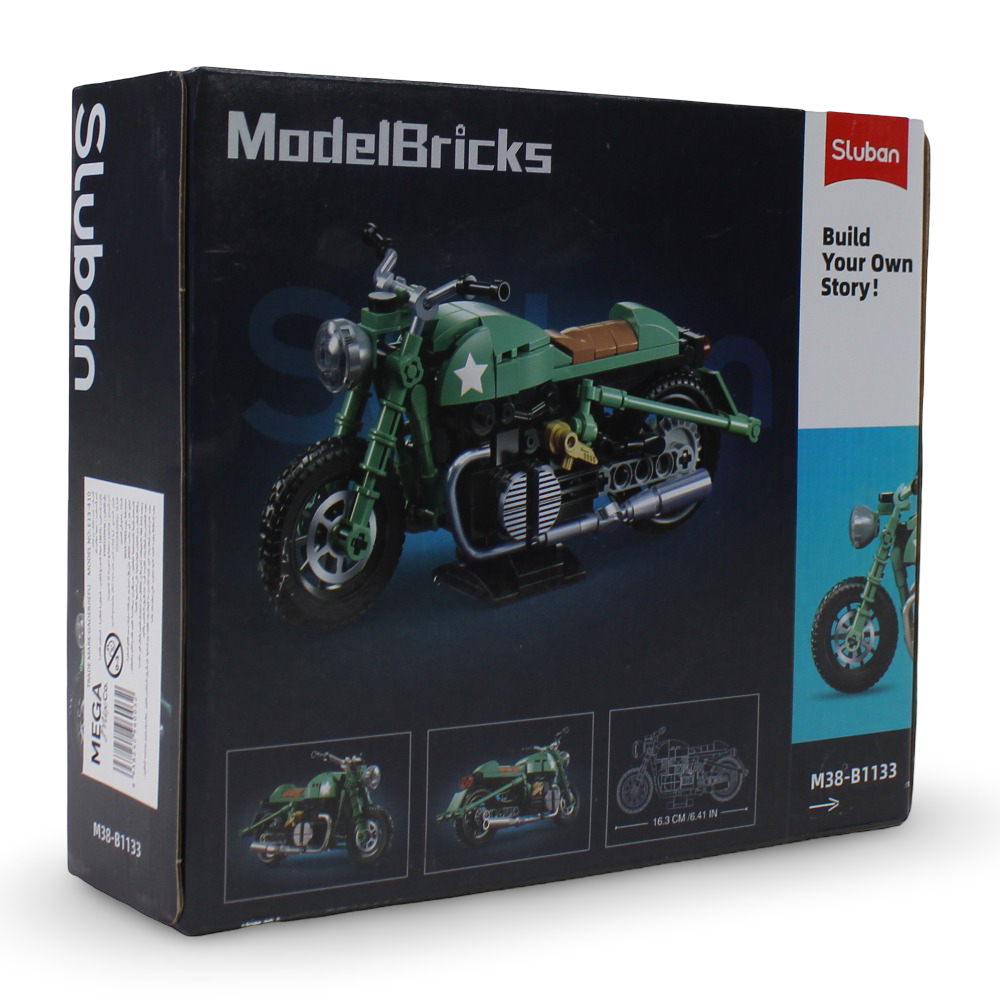Sluban Model Bricks R75 Motorcycle - 215Pcs