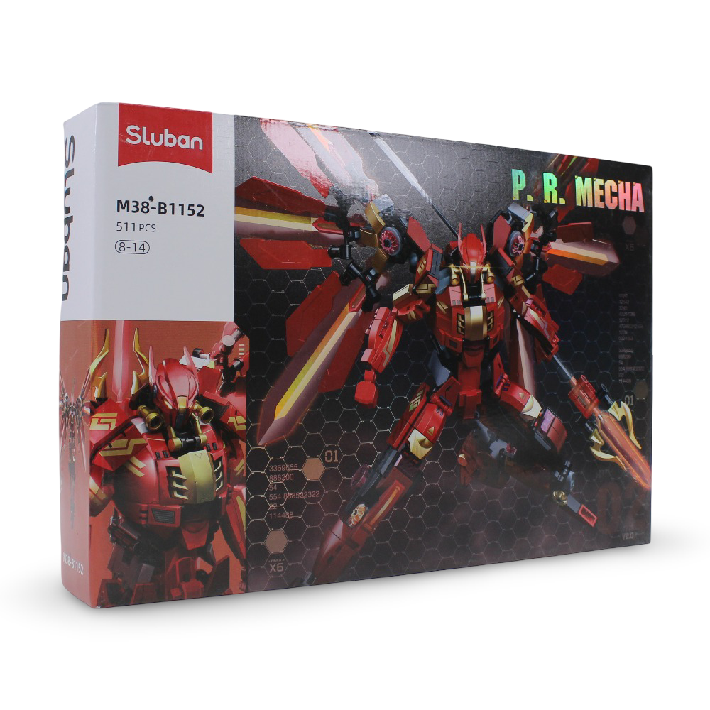 Sluban P.R Mecha Robot - 511Pcs