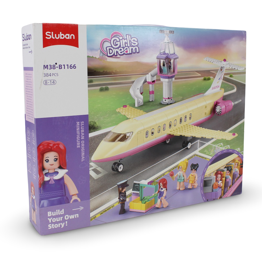 Sluban Girl's Dream Luxurious Plane 384 Pcs