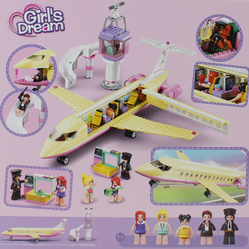 Sluban Girl's Dream Luxurious Plane 384 Pcs