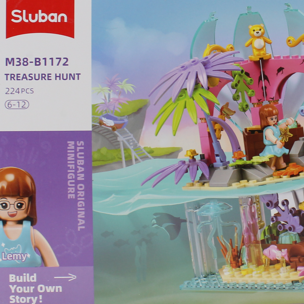 Sluban Girls Dream Undersea World - 224Pcs