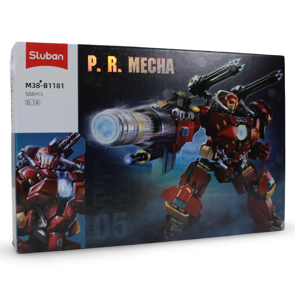 Sluban P.R Mecha Robot - 588Pcs