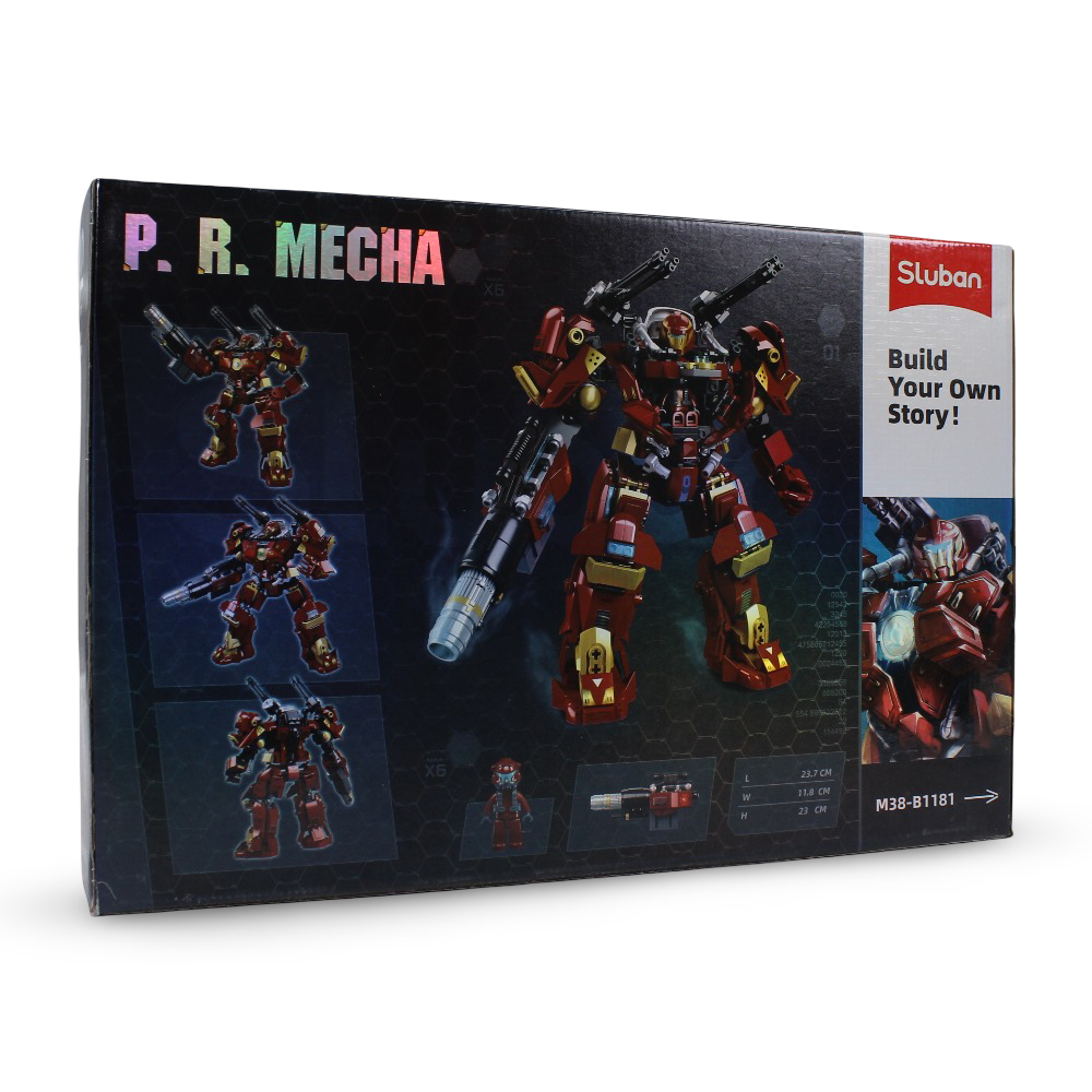 Sluban P.R Mecha Robot - 588Pcs