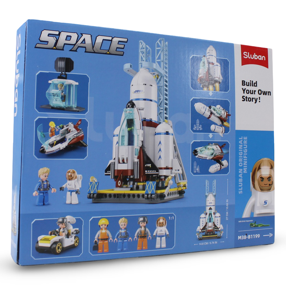 Sluban Space Dream Launch Center - 424Pcs