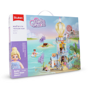 Sluban Girls Dream The High Landers Light House - 404Pcs