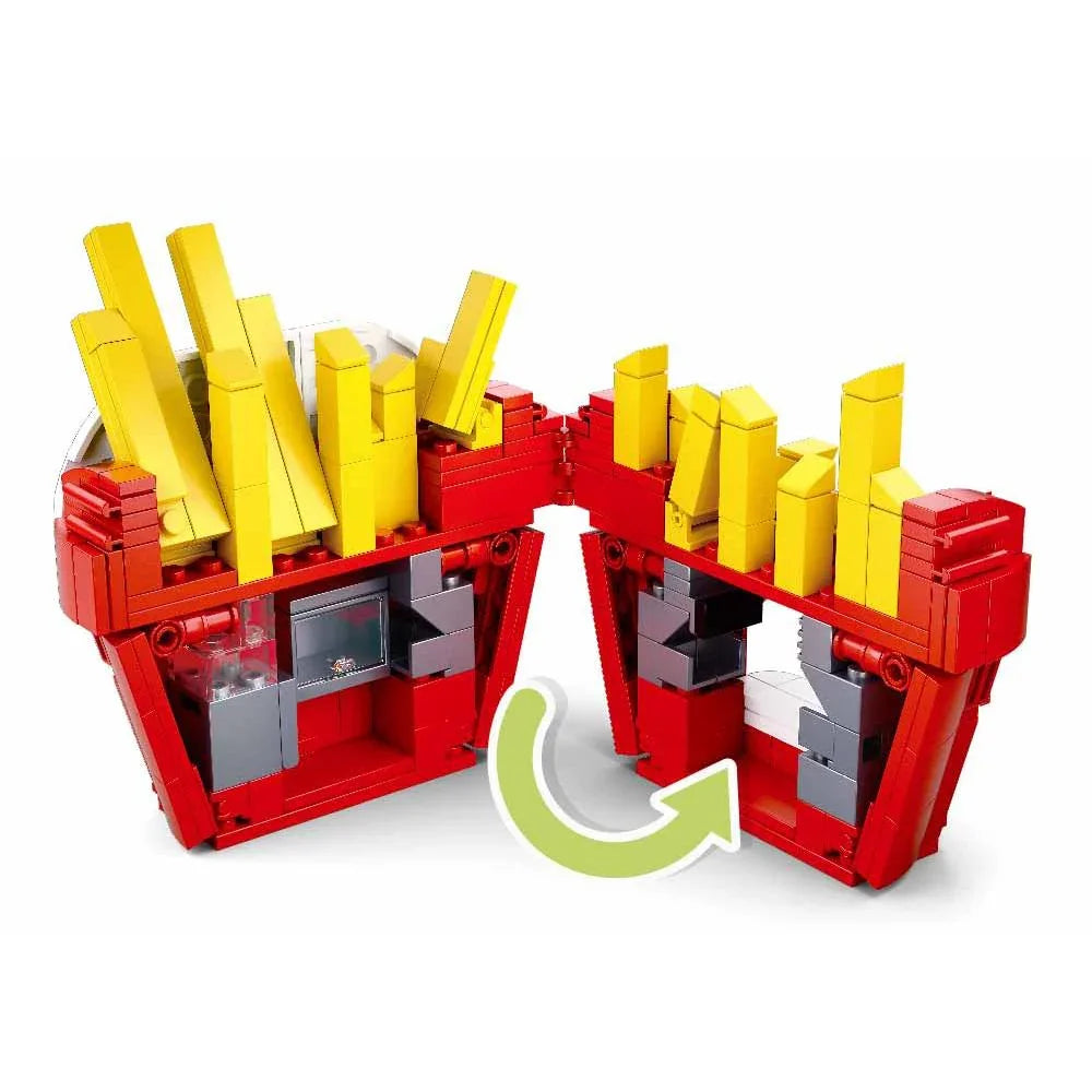Sluban Food Court French Fries House Building Blocks Set - 320 Pcs