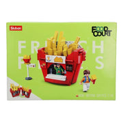 Sluban Food Court French Fries House Building Blocks Set - 320 Pcs