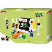 Sluban Food Court Sushi House Building Blocks Set - 320 Pcs