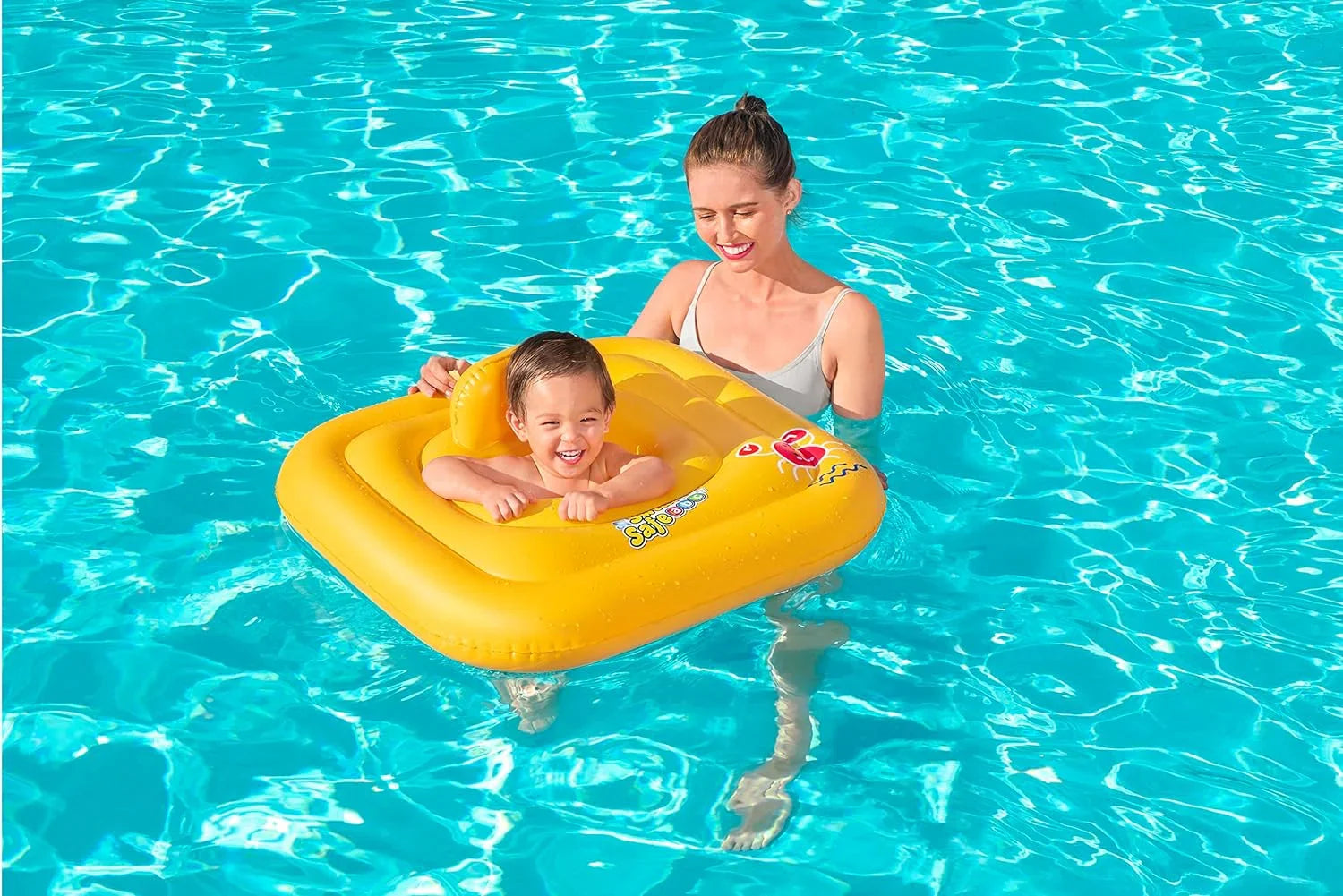 Bestway Swim Safe 69cm x 69cm Baby Support Step A