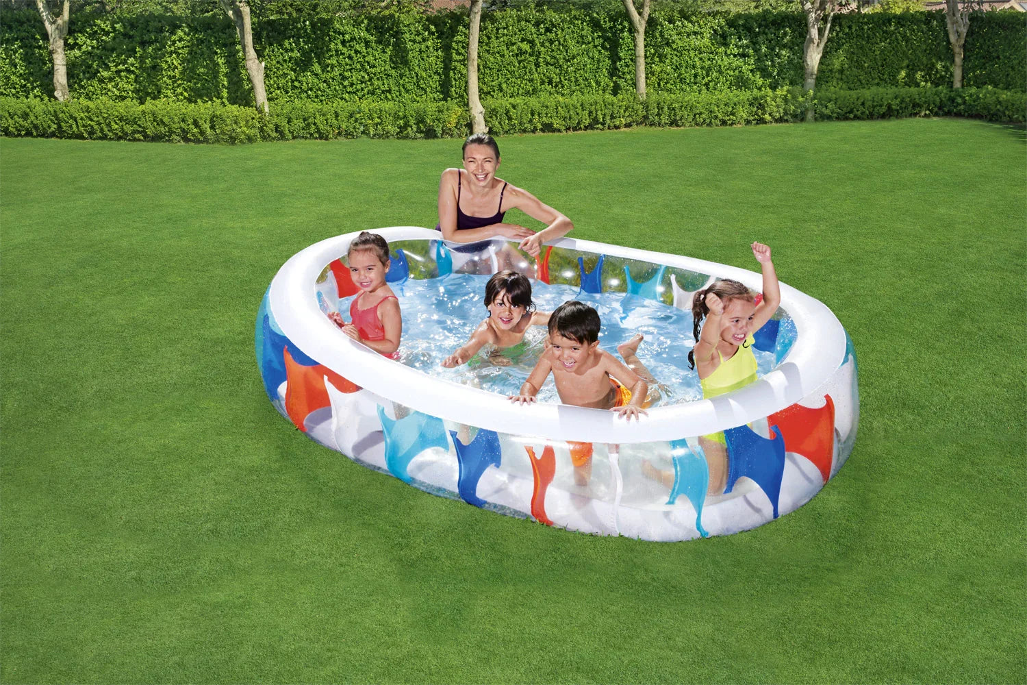 Bestway Inflatable Elliptic Family Pool