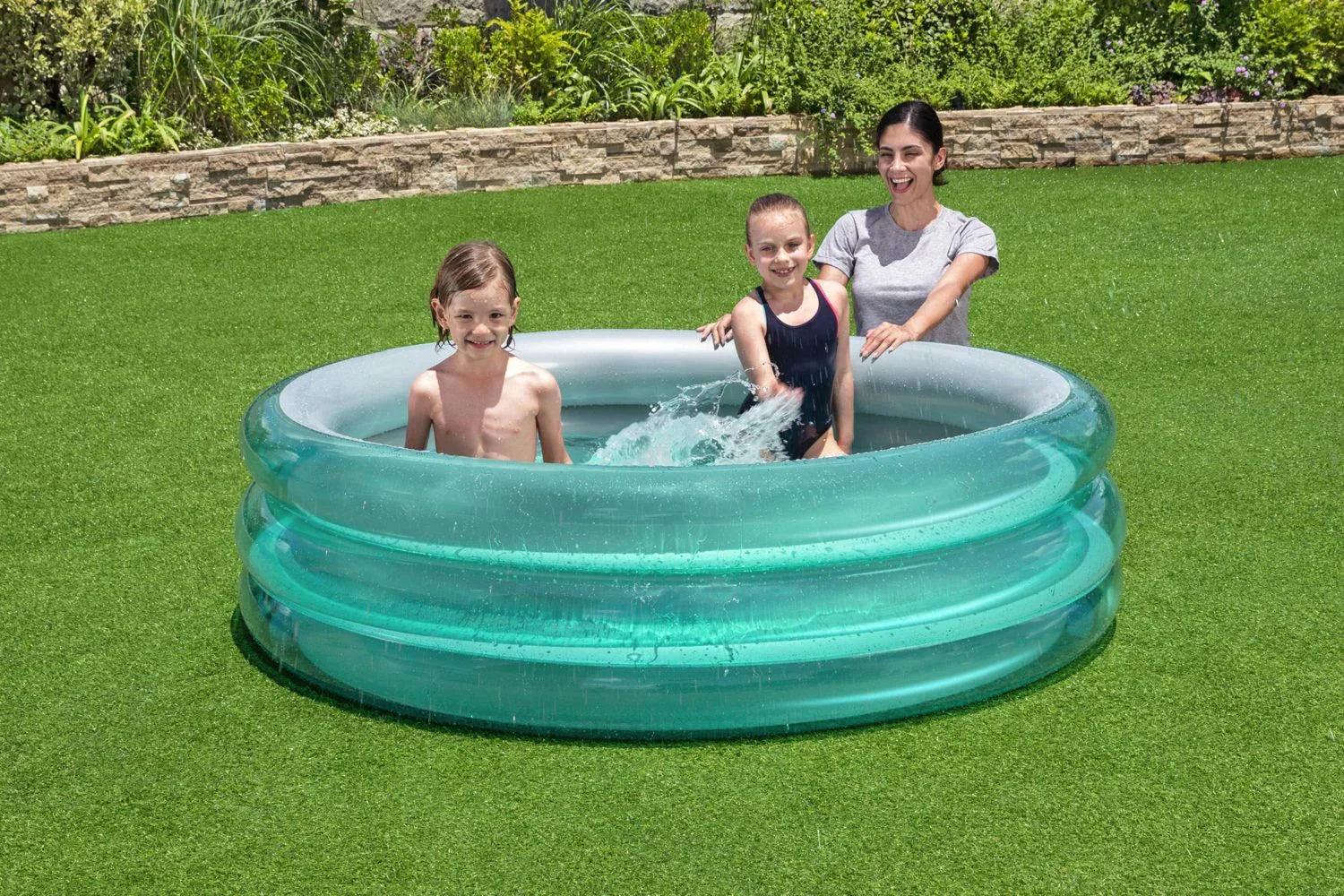 Bestway Big Metallic 3-Ring Pool