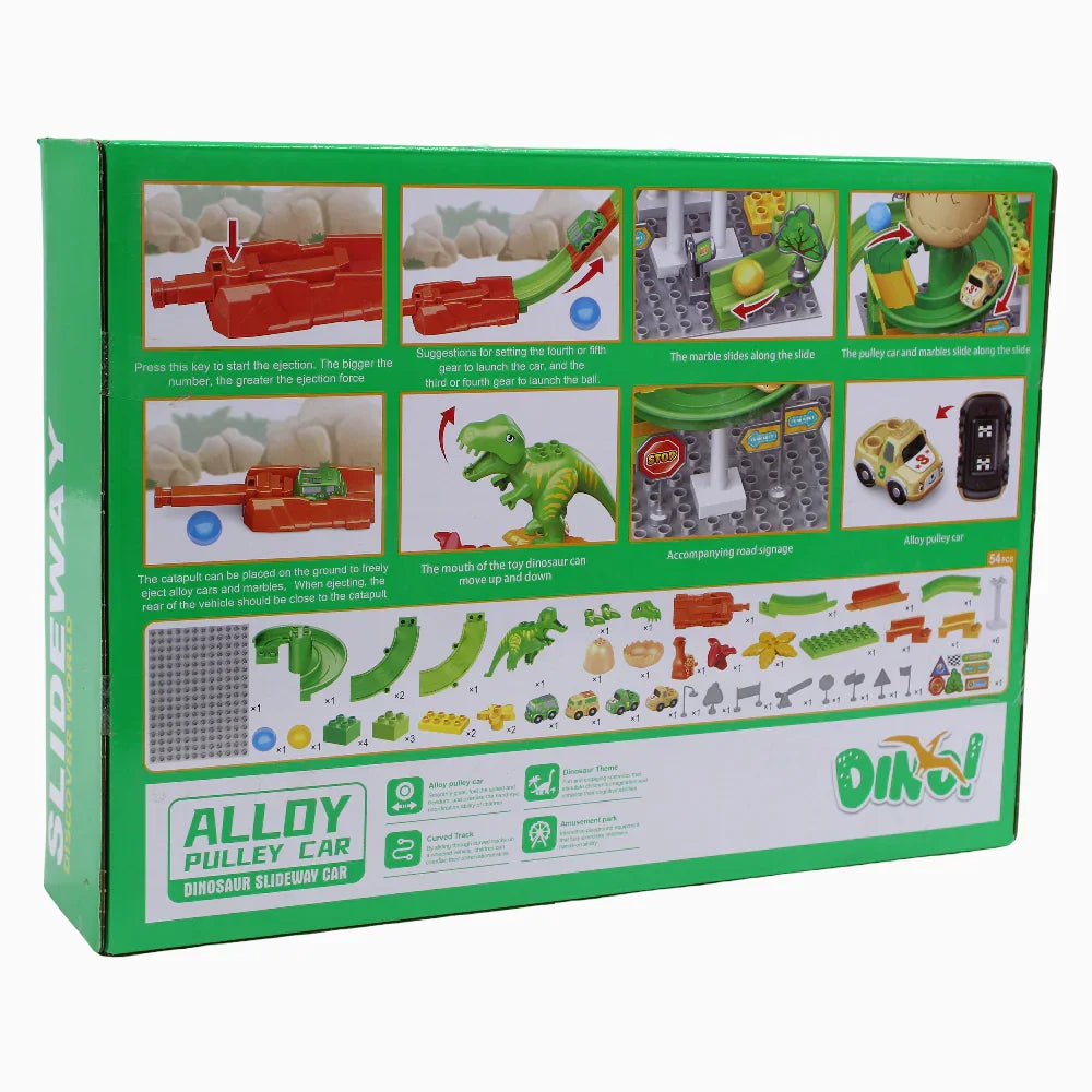 Dinosaur Slideway Catapult - 194 Pcs