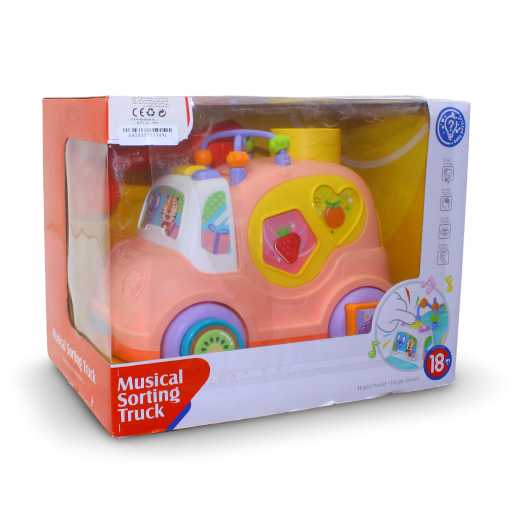 Huanger Puchi Musical Sorting Cartoon Car