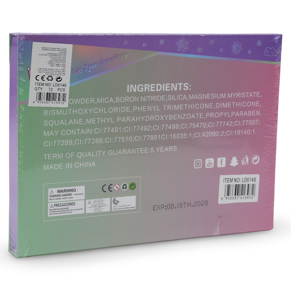 2-in-1 Cosmetic Jewellry & Beauty Set