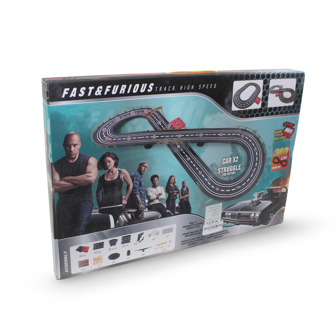 Fast & Furious 10 Stunt Raceway Slot Car Set