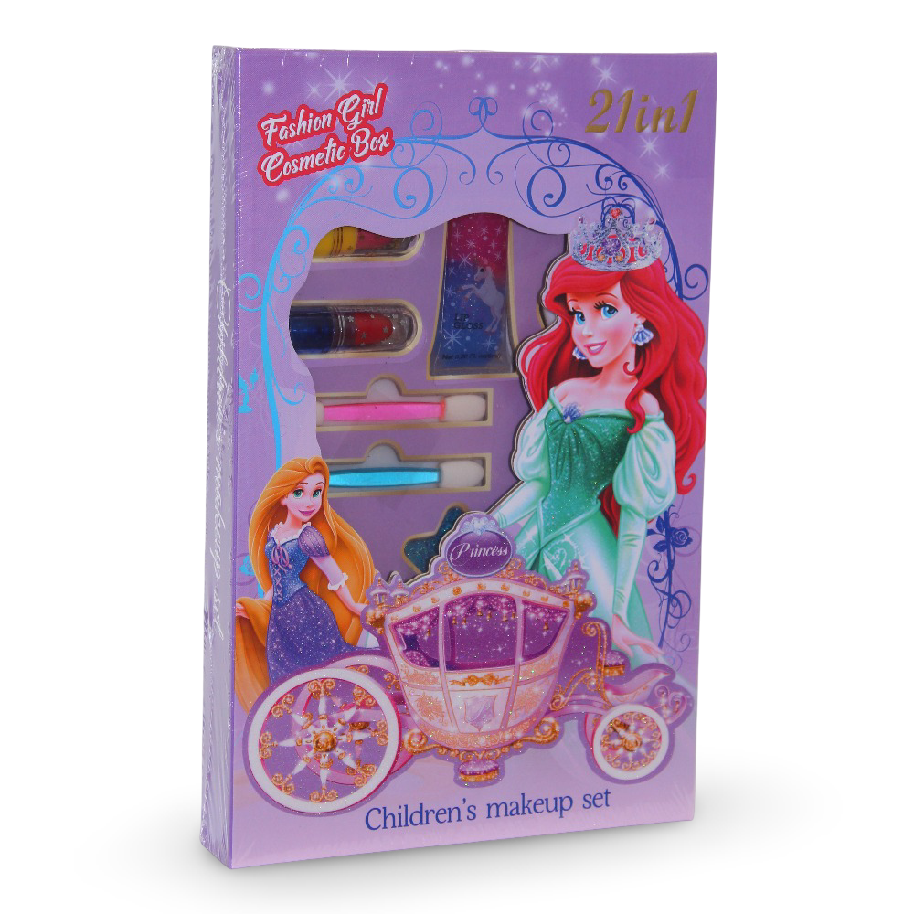 2-in-1 Fashion Girl Cosmetic Box