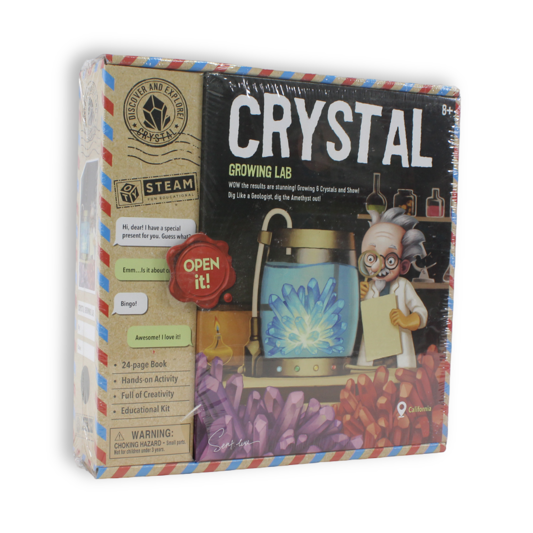 Crystal Growing Lab Science Kit