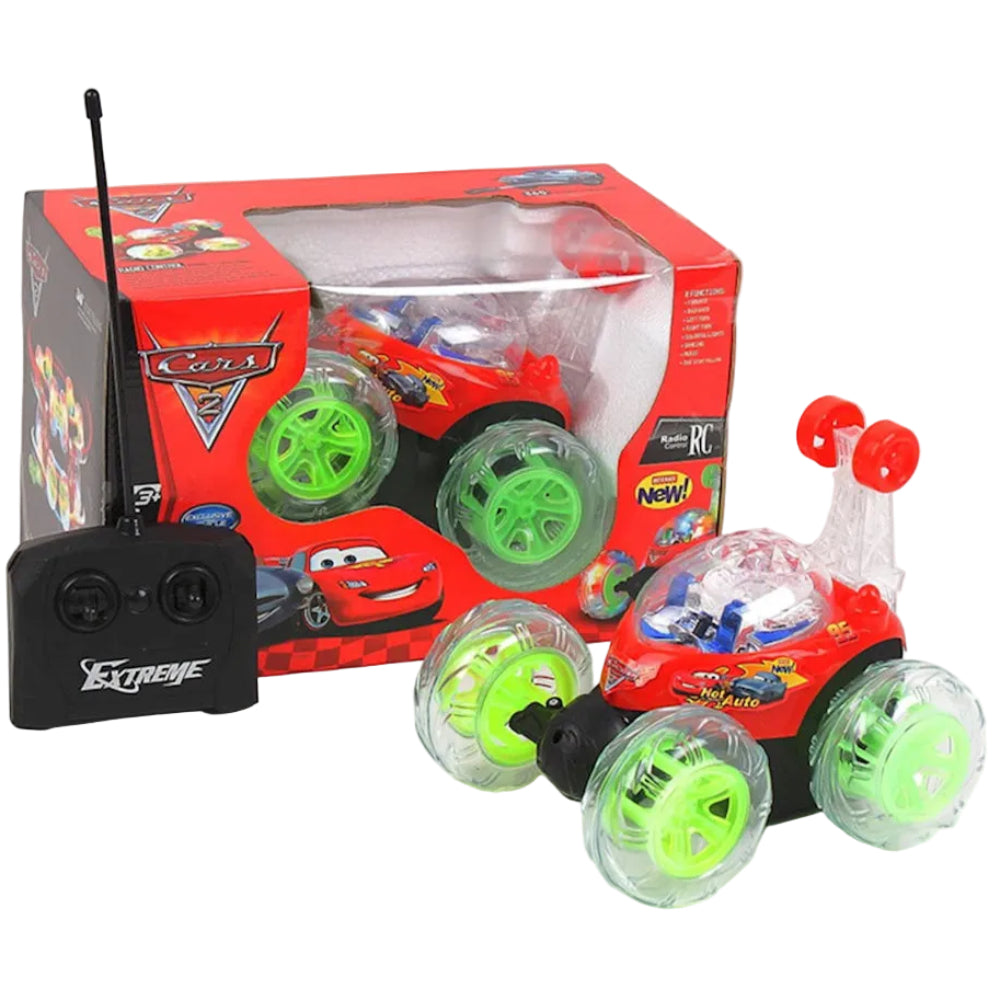 Cars 3D Rolling Stunt RC Car