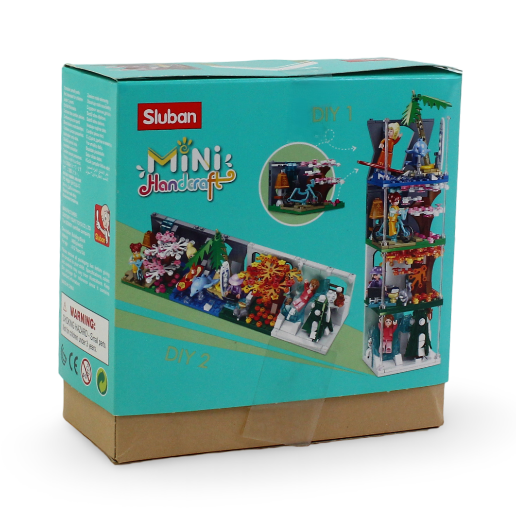 Sluban Mini Handcraft Shops Building Set - Toys
