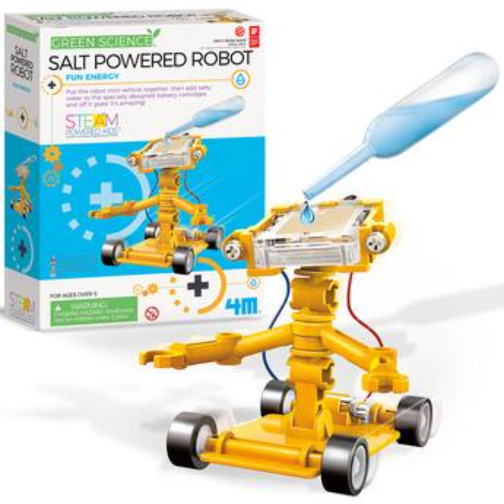 4M Green Science Salt Powered Robot Kit