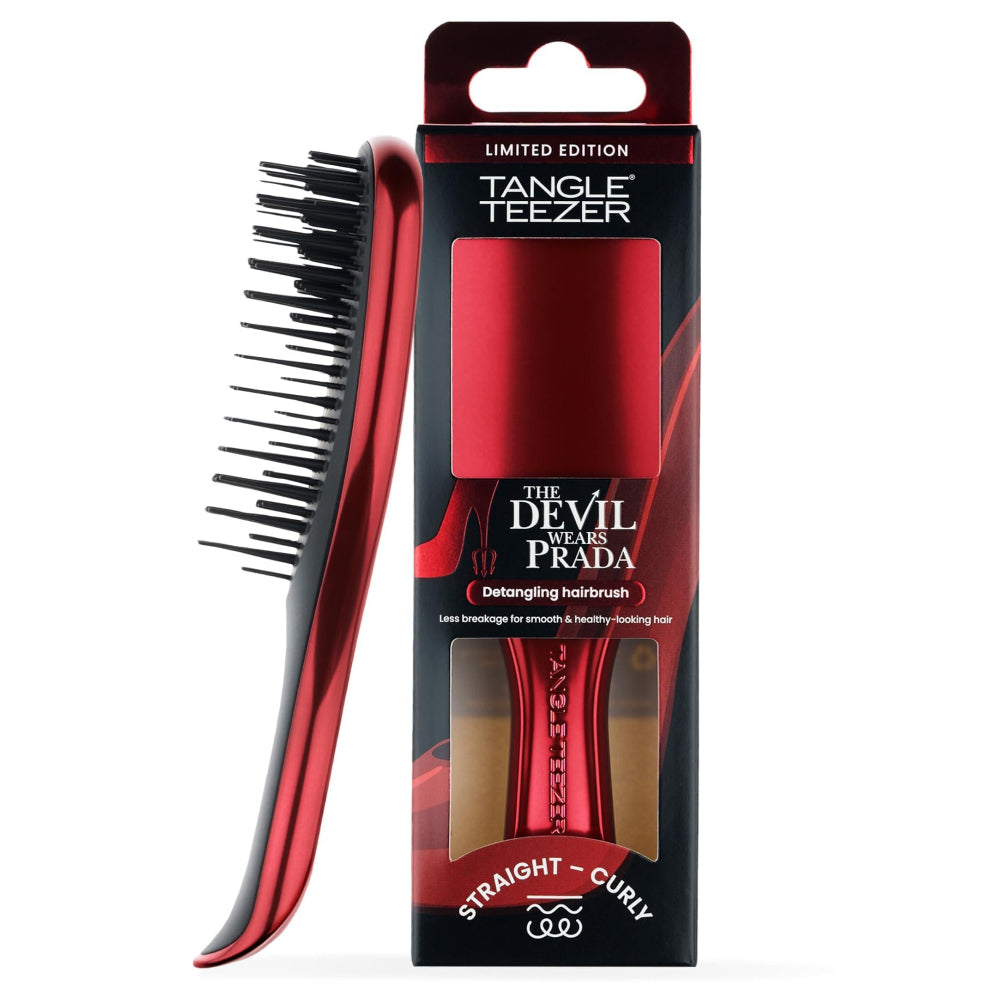 Tangle Teezer Detangling "The Devil Wears Prada" Hairbrush – Red - Clothing