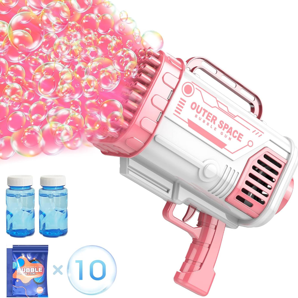 "Outer Space" Bazooka Bubble Gun – 80 Holes - Toys - OKO