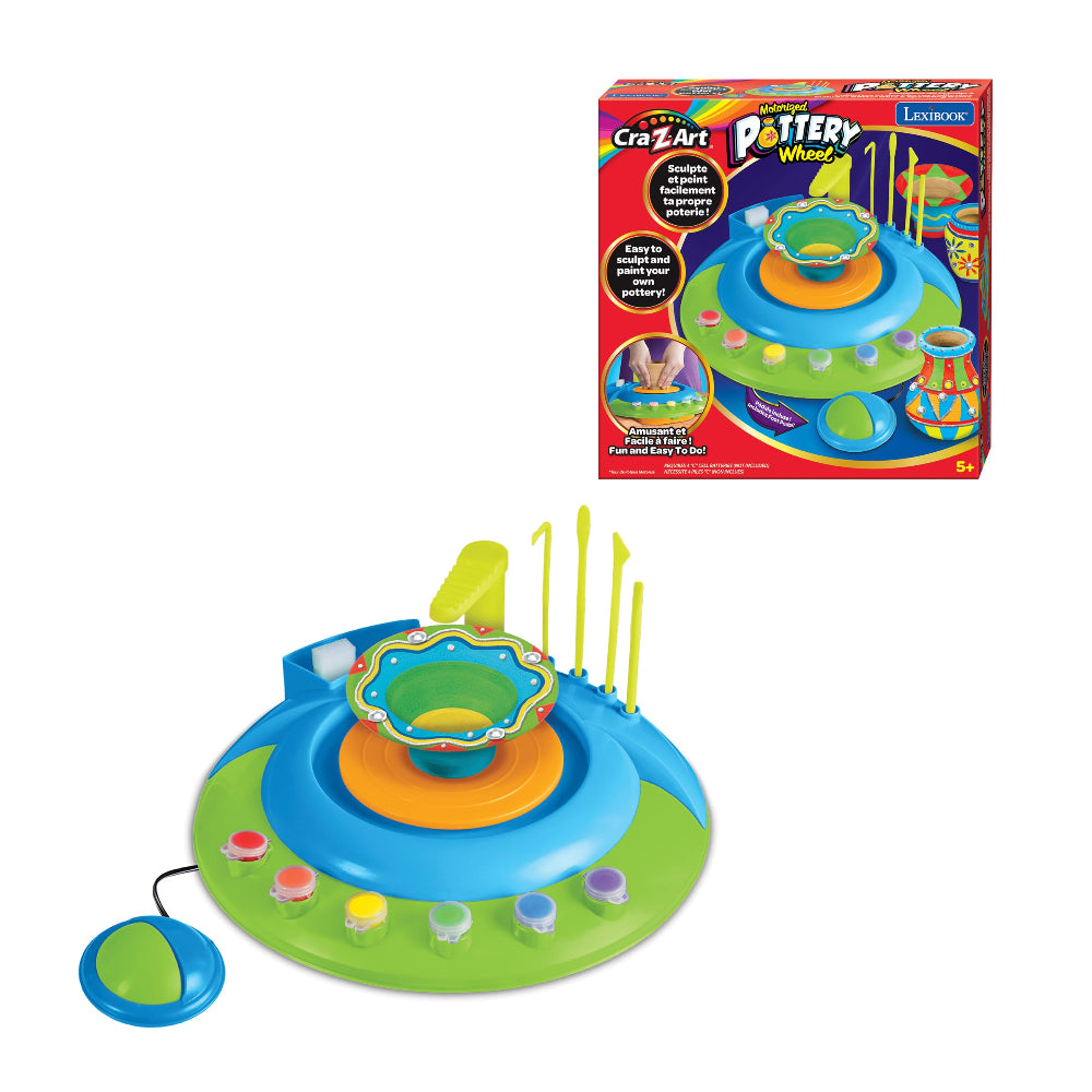 Cra-Z-Art Motorized Pottery Wheel Toy - Toys