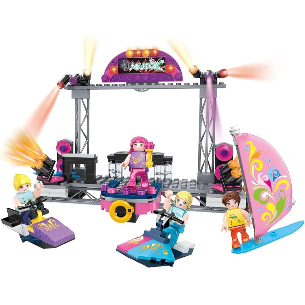 Cogo "Concert Hall" Building Block Set – 297 Pcs - Toys
