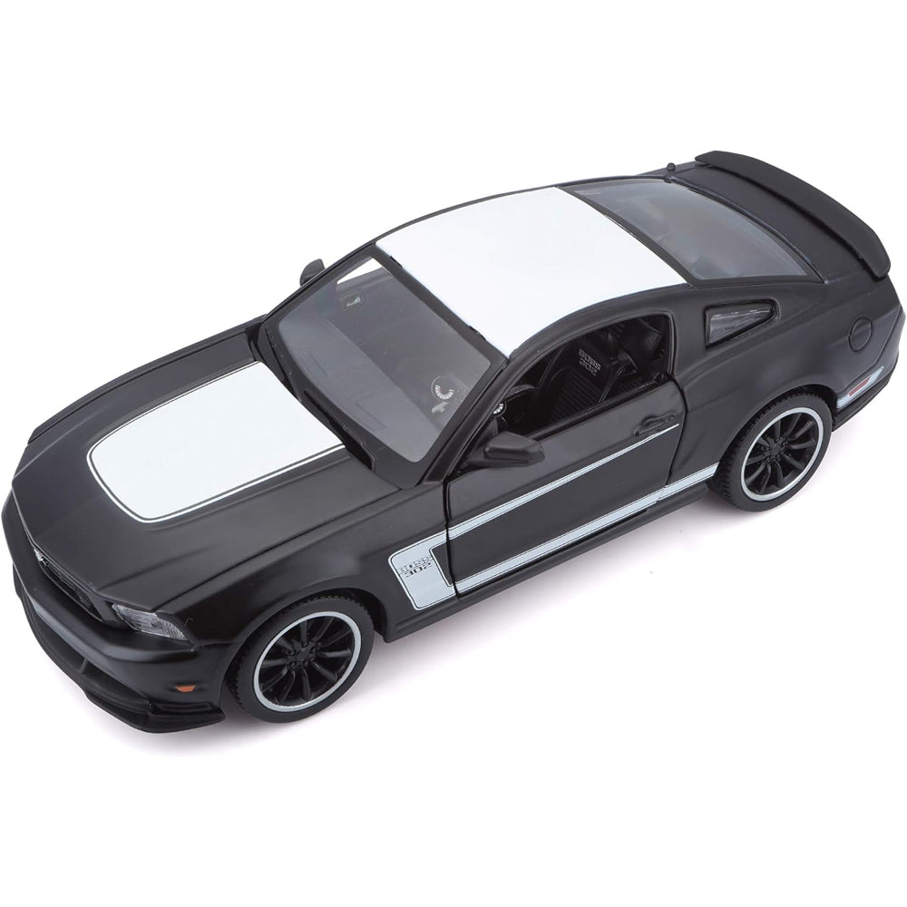Maisto Matte Black Series 1:24 Scale Ford Mustang Boss 302 - Toys