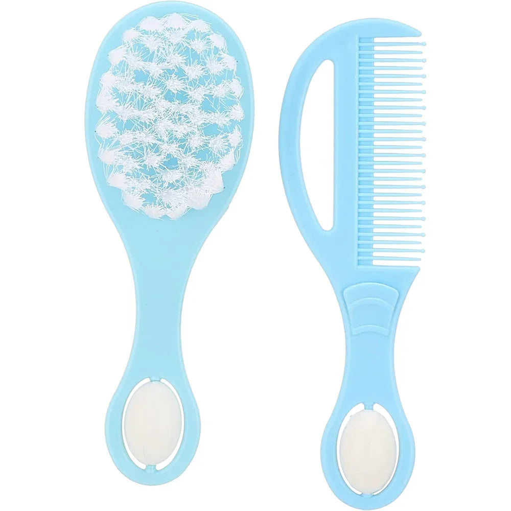 Baby Time Brush and Comb Set – Light Blue