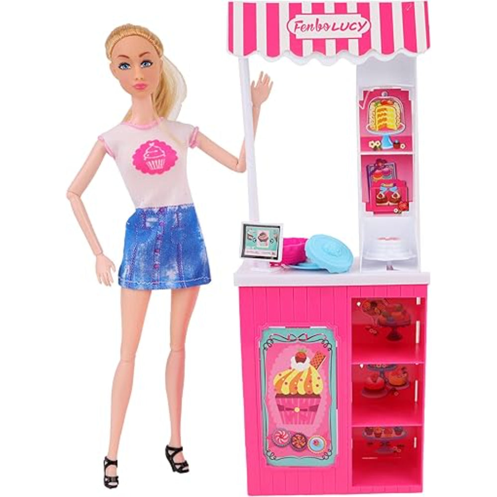Q.Joele Doll Cake Rack Set - Toys