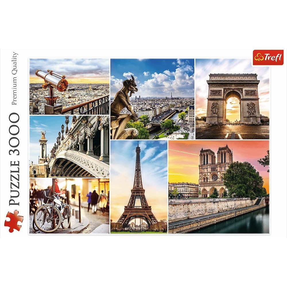 Trefl Magic Of Paris Puzzle - 3000 Pcs - Toys