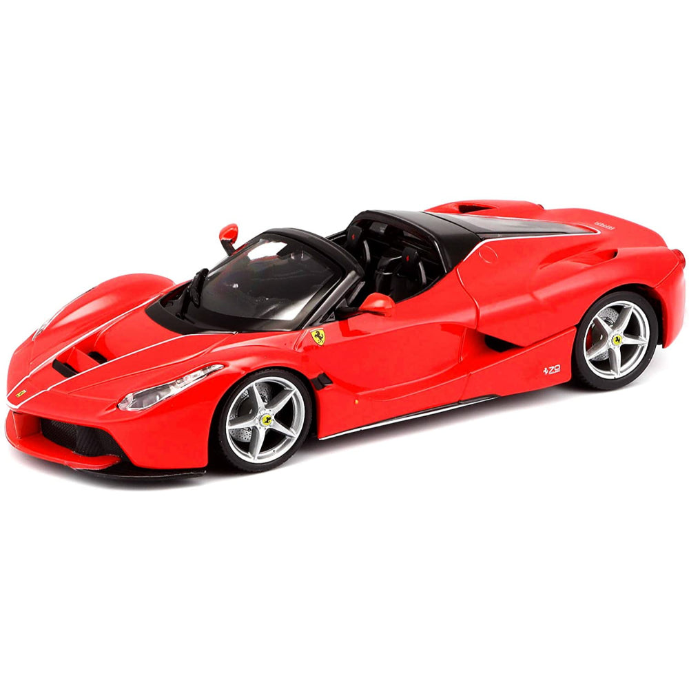 Bburago 1:24 Scale Ferrari R&P LaFerrari Aperta (Without Plastic Stand) - Toys